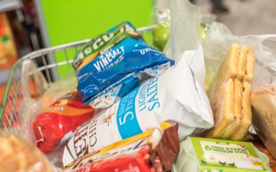 How a virtual “shopping basket” is used to calculate the rate of inflation